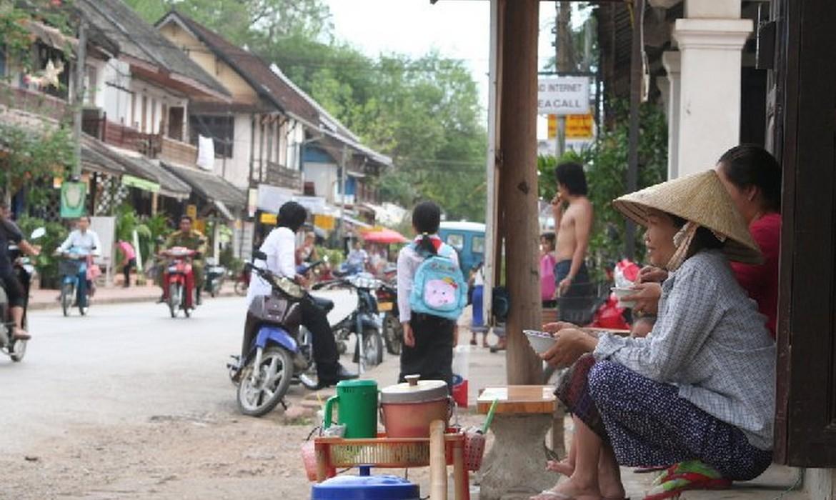 Street scene, Luang Prabang