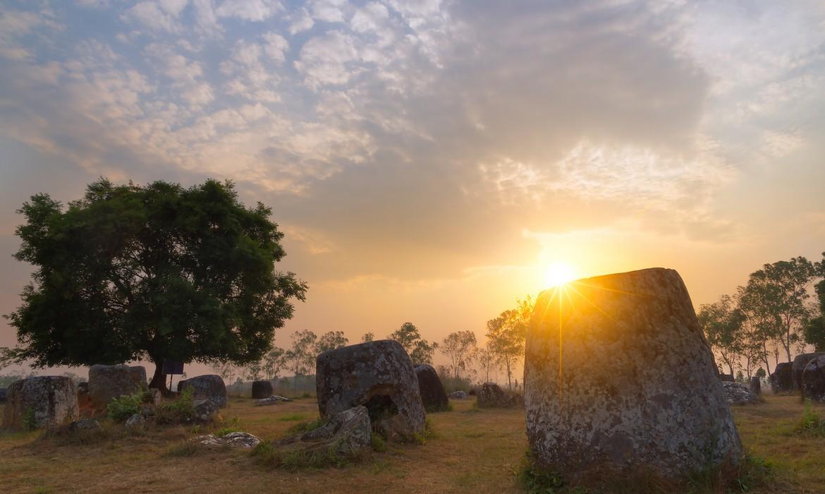 Sunset, Plain of Jars