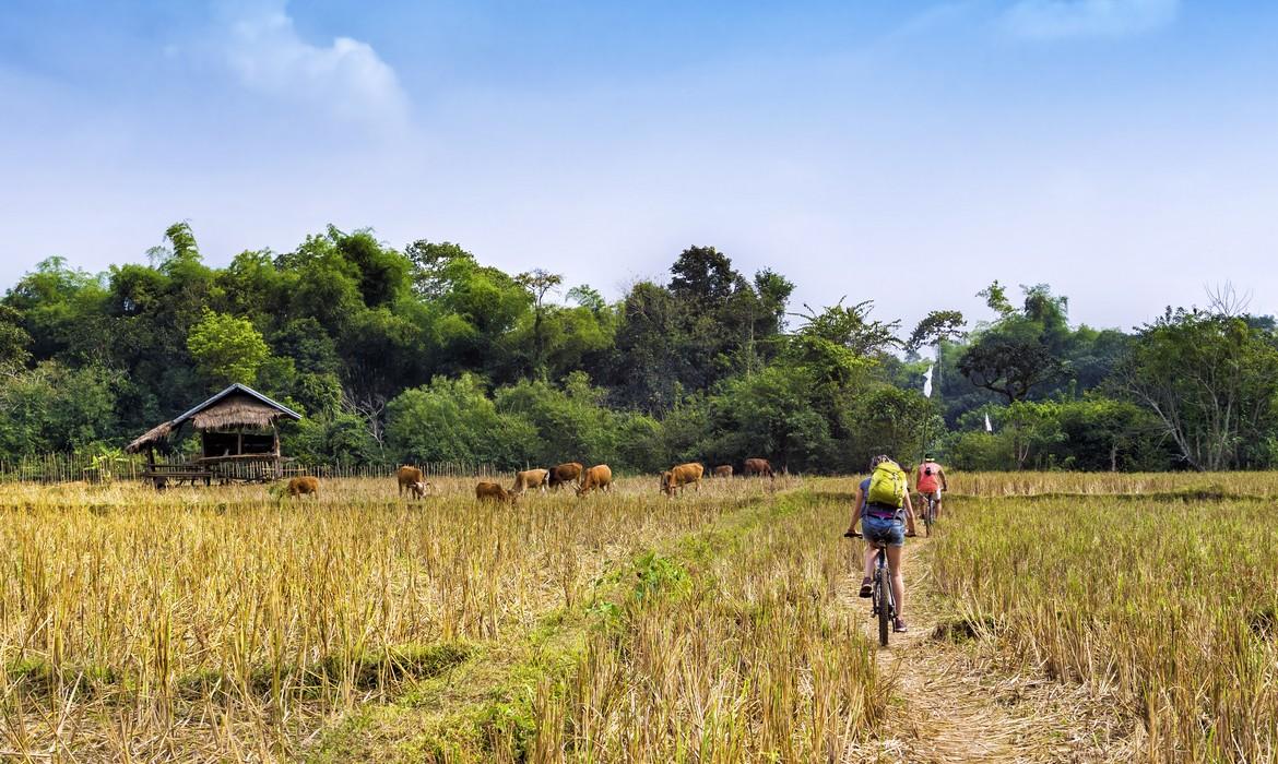Cycling, Vang Vieng