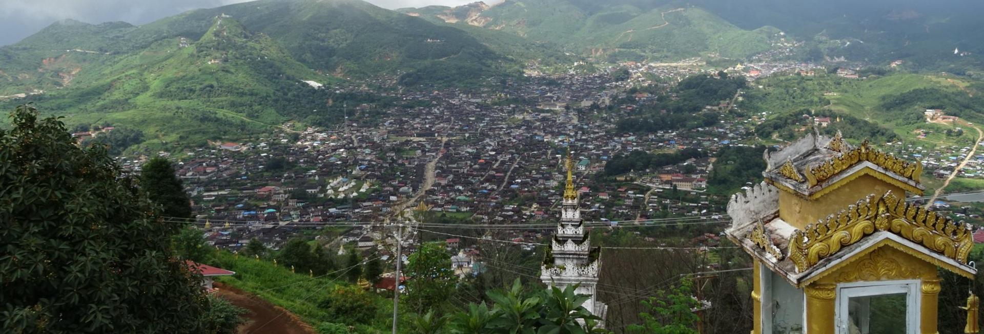View over Mogok