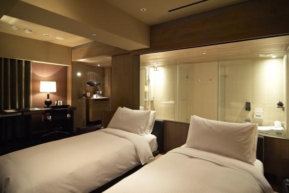 Twin room, Hotel Quote, Taipei