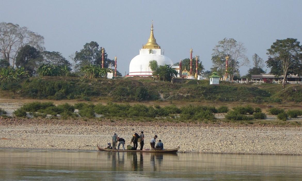 Confluence of river, Myitkyina