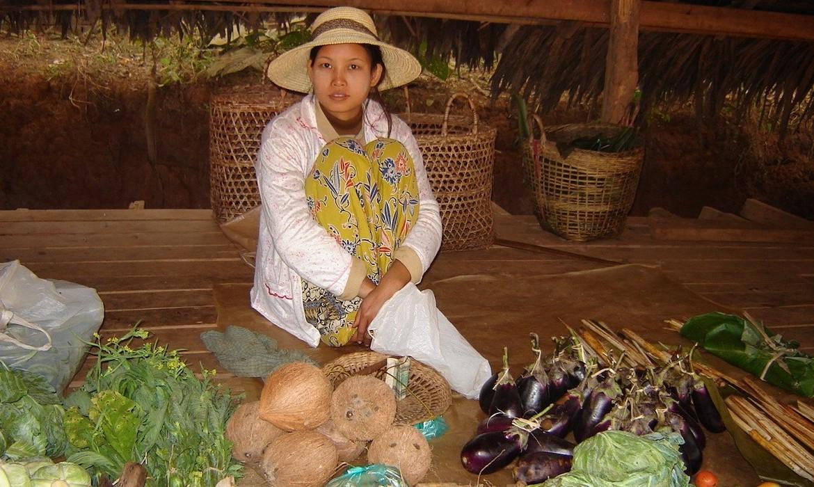 Local woman, Myitkyina