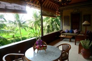 Terrace over the rice fields, Alam Shanti