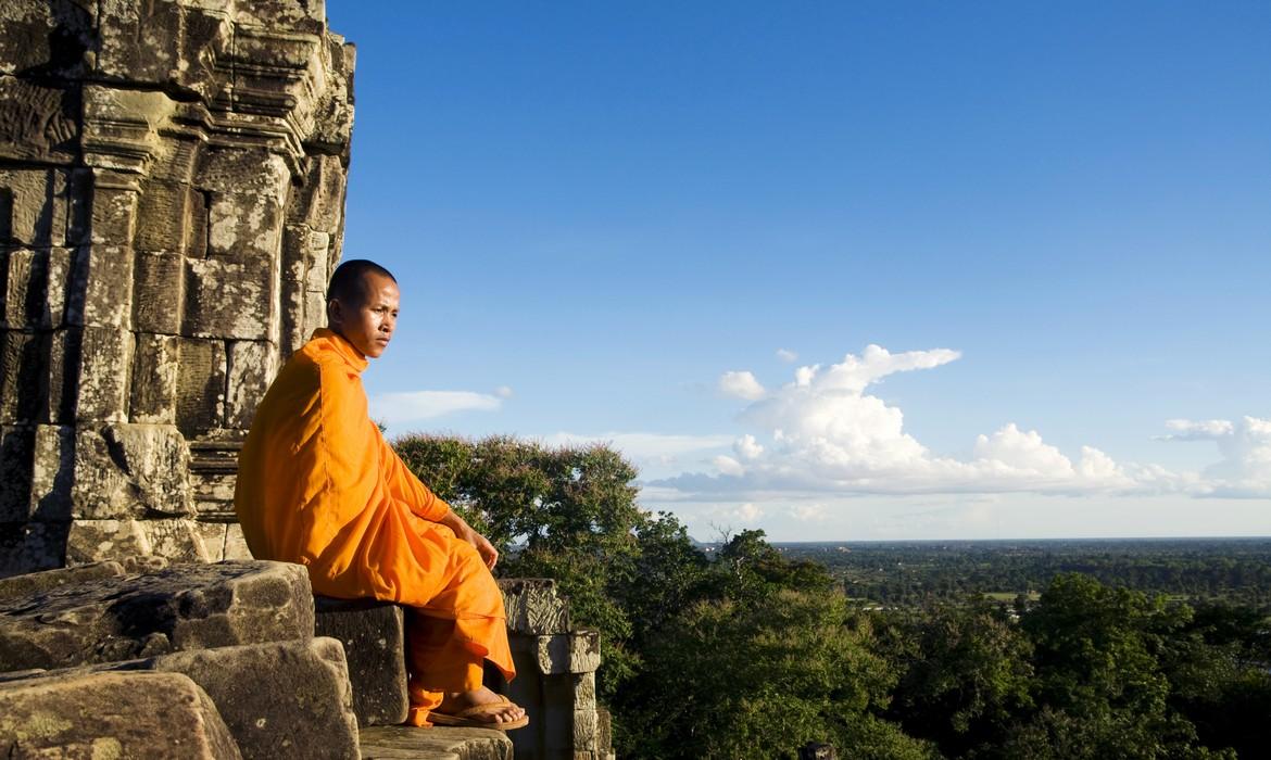 Monk, Angkor