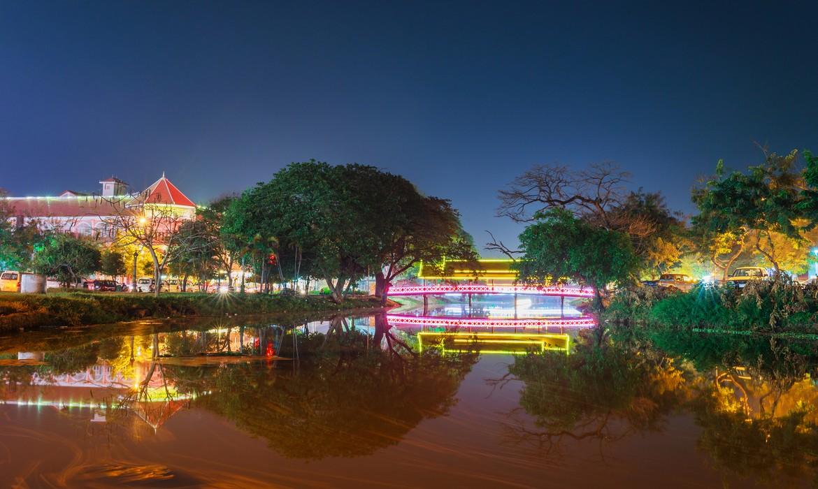 Siem Reap at night