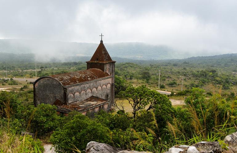 Abandoned church, Bokor