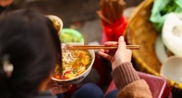 Bun cha noodles, Vietnam