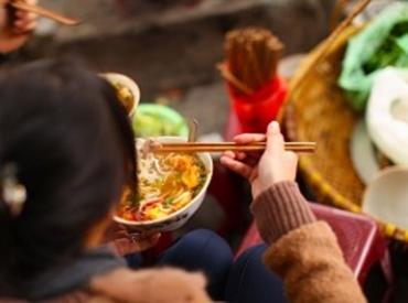 Bun cha noodles, Vietnam