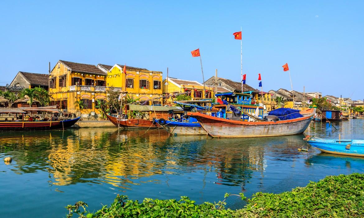 Riverside houses, Hoi An
