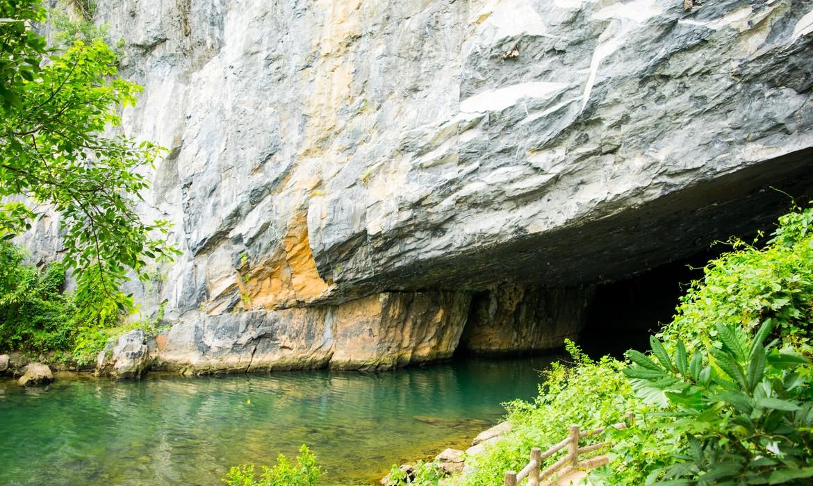 Entrance to Phong Nha Ke Bang Underground River, Phong Nha