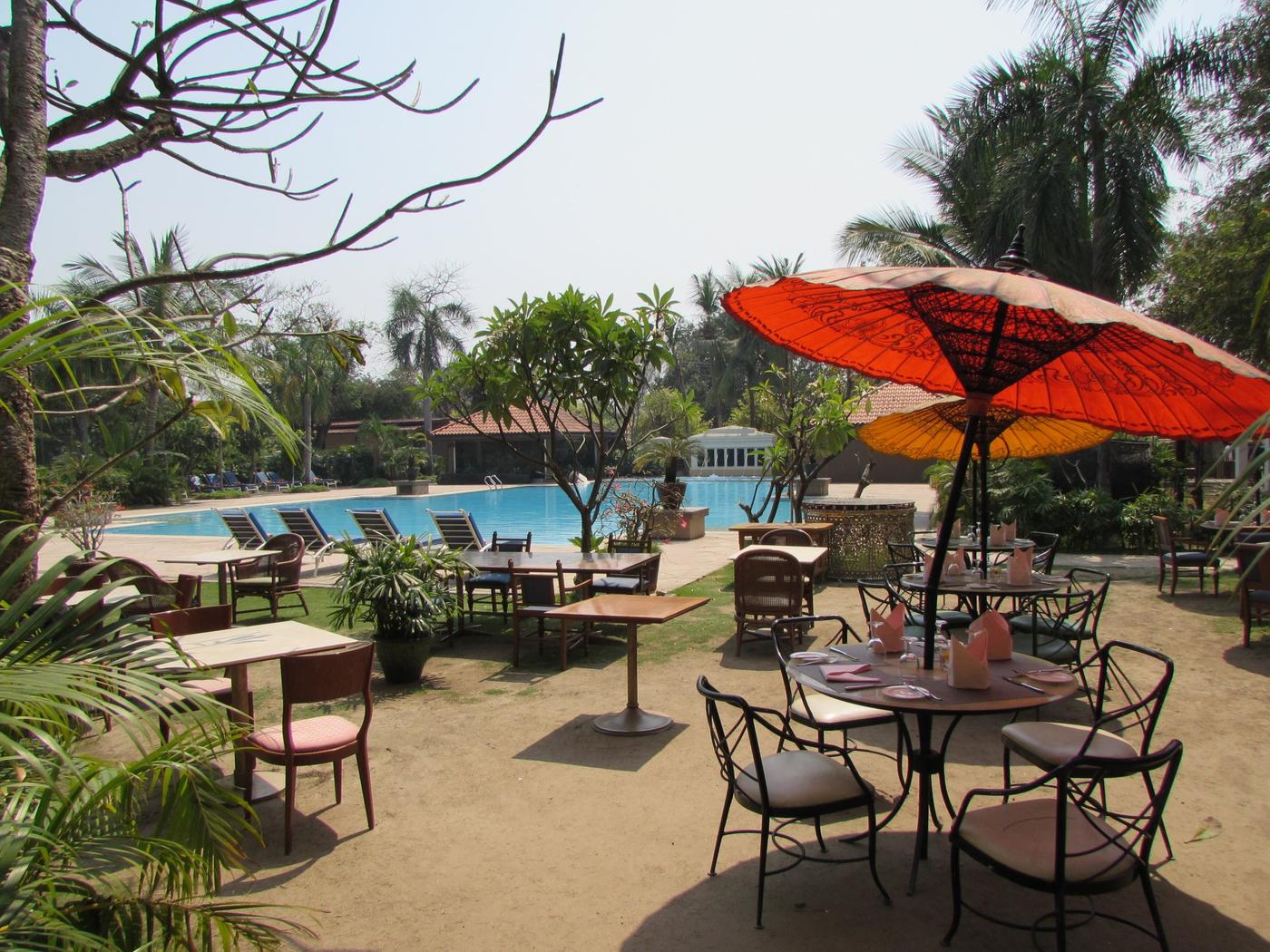 Terrace, Hilton Mandalay