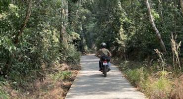 Phnom Kulen Motorbike adventure, Bamboo Travel