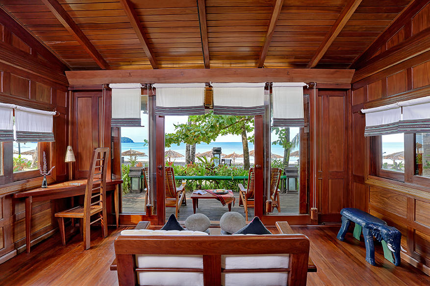 Beach Cottage interior, Sandoway Resort