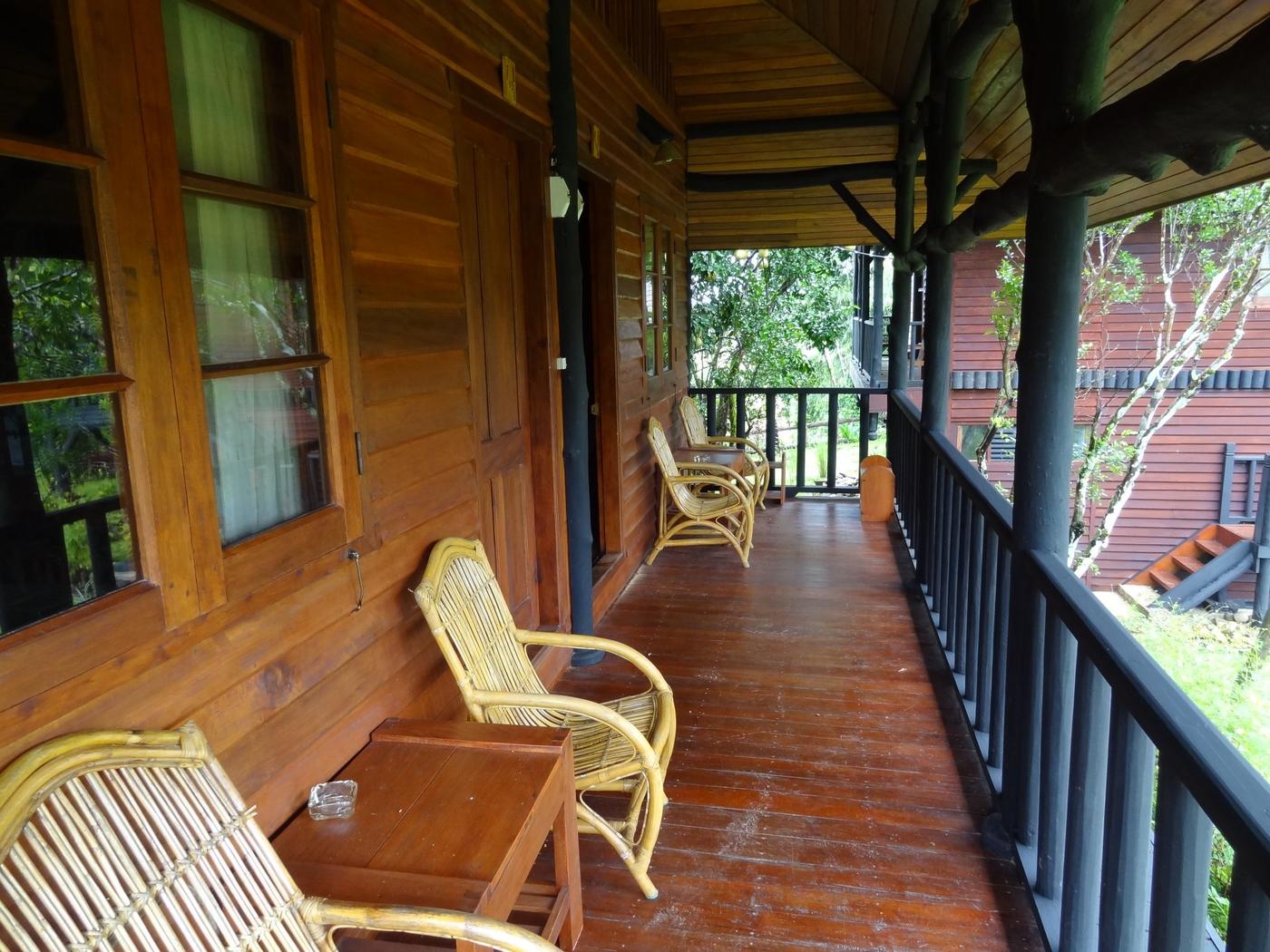 Room balcony, Putao Trekking House