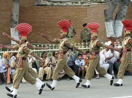 Border ceremony, Amritsar
