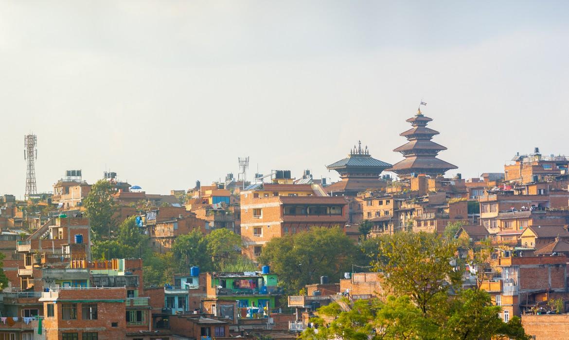 Bhaktapur skyline