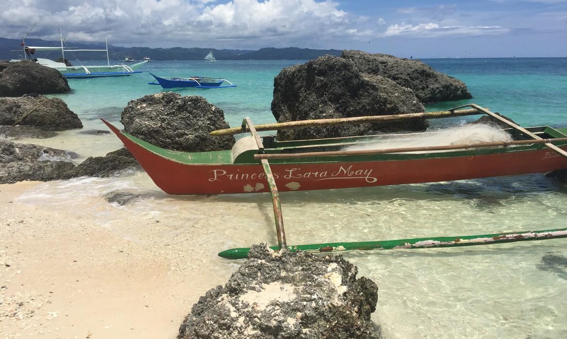 Fishing boat, Boracay