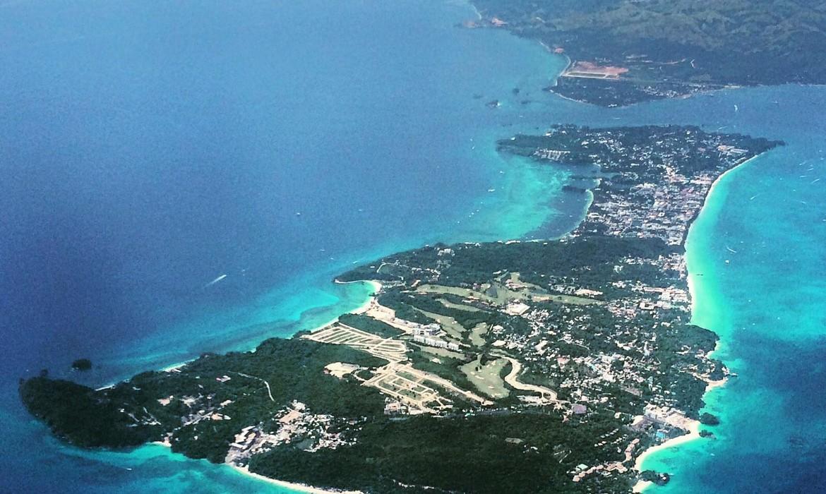 Boracay from the air