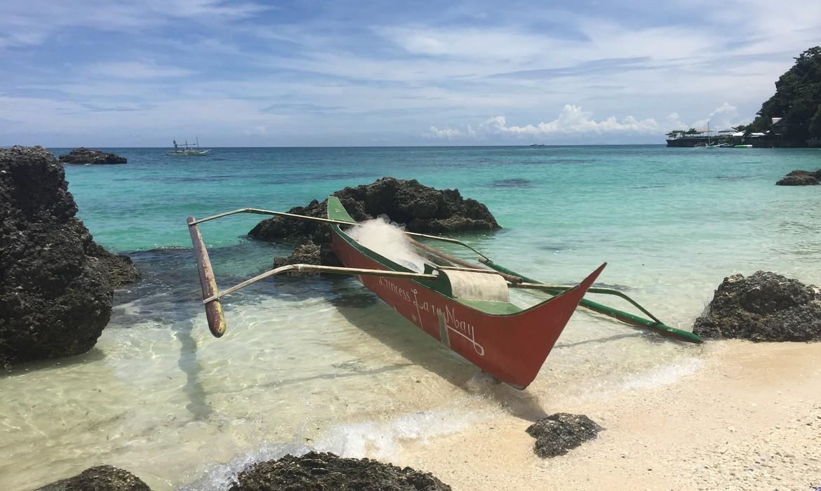 Fishing boat, Boracay