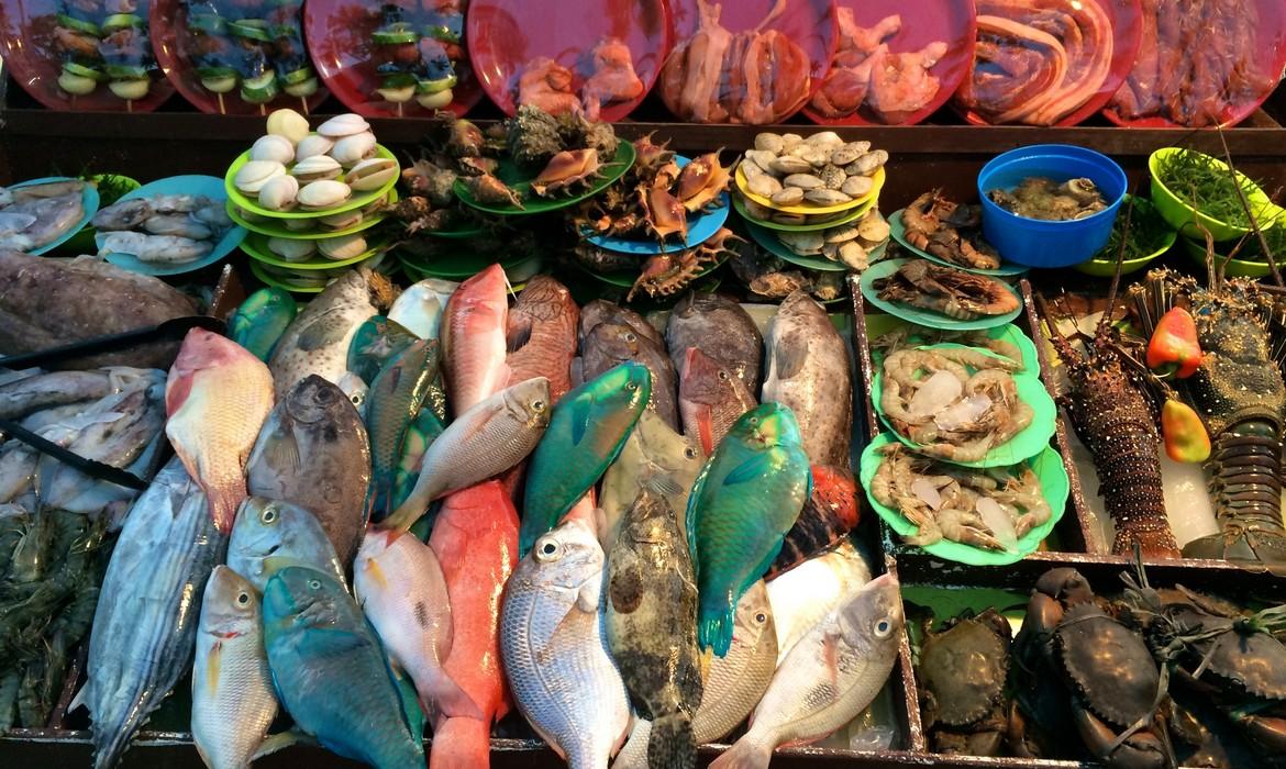 Fish market, Alona Beach, Panglao Island