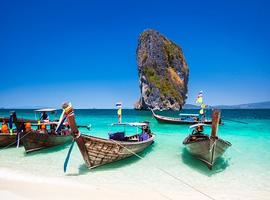 Boats on the beach, Phuket
