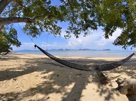Hammock on beach, Koh Yao