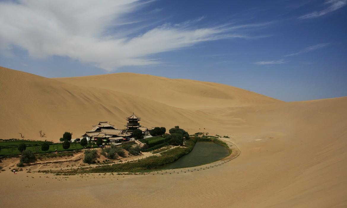 Crescent Lake, Dunhuang