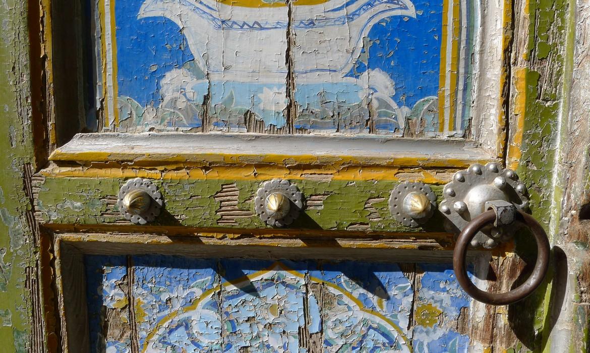 Door detail, Kashgar