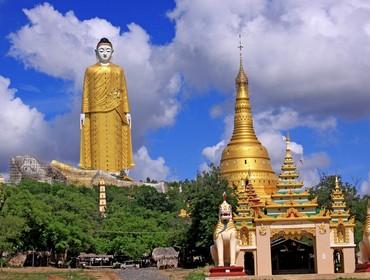 Standing & reclining Buddhas, Monywa