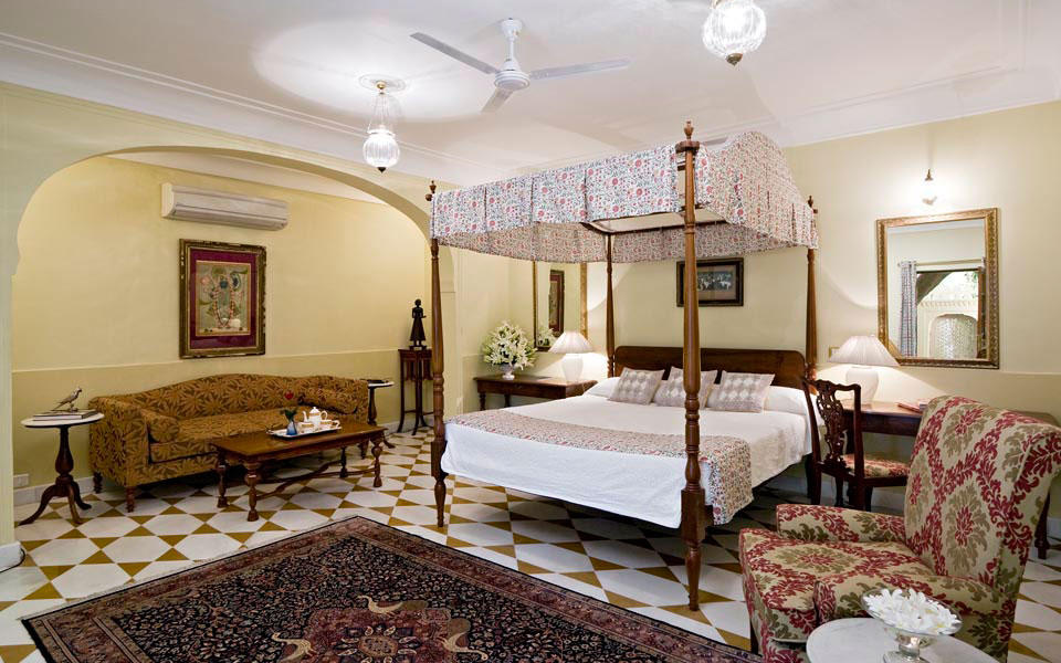 Bedroom, Samode Haveli