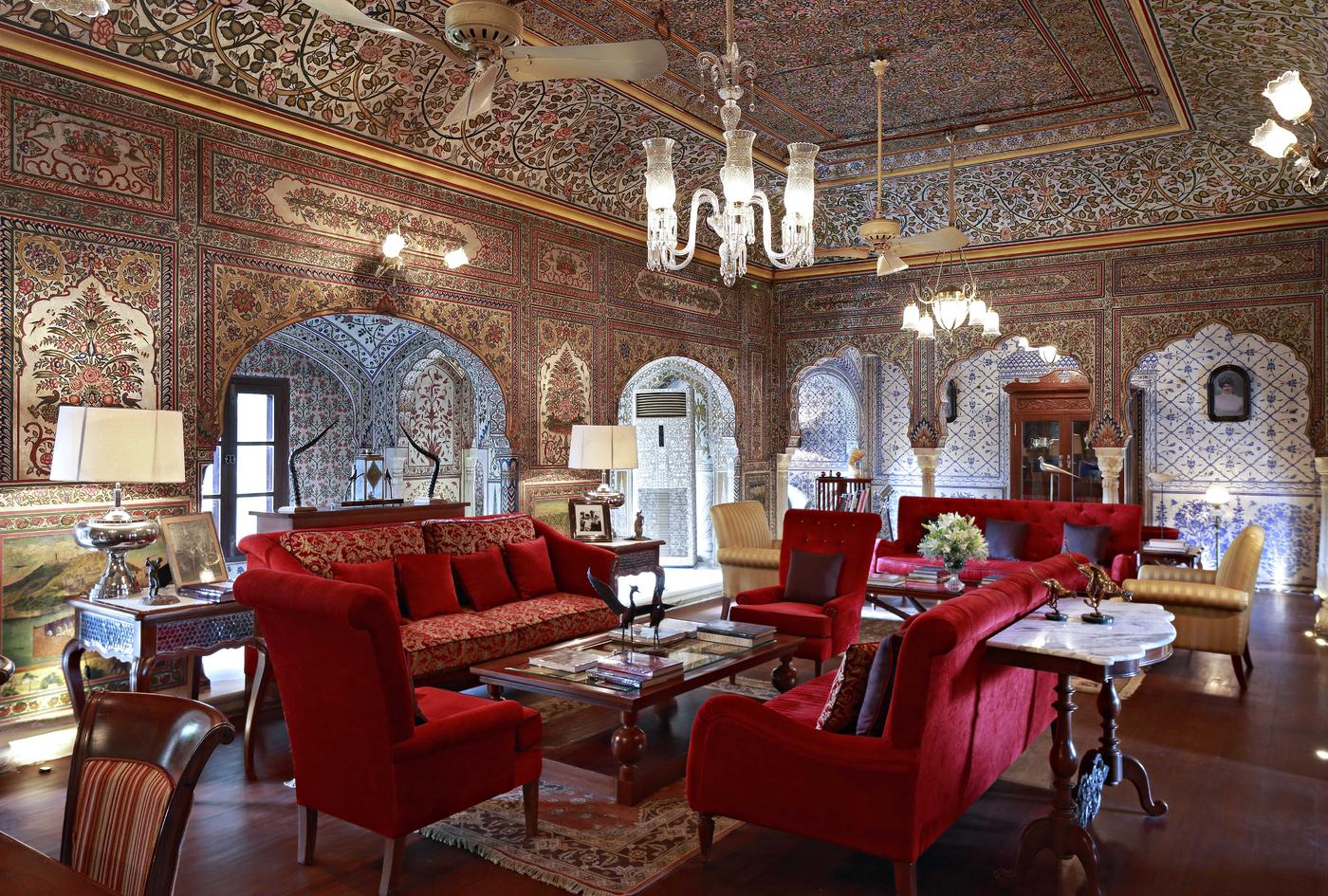 Lounge, Samode Haveli