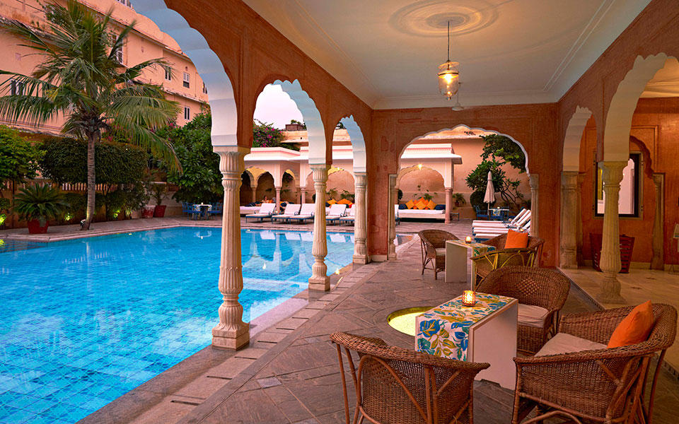 Swimming Pool, Samode Haveli