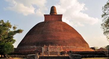 Jetavaranama Dagoba, Anuradhapura, Sri Lanka