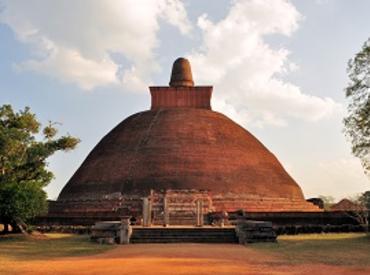 Jetavaranama Dagoba, Anuradhapura, Sri Lanka