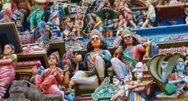 Hindu Gopuram in Chennai