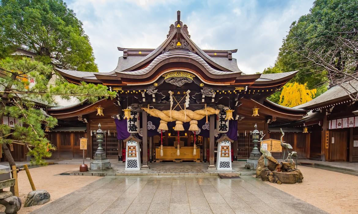 Kushida Shrine in Hakata, Fukuoka