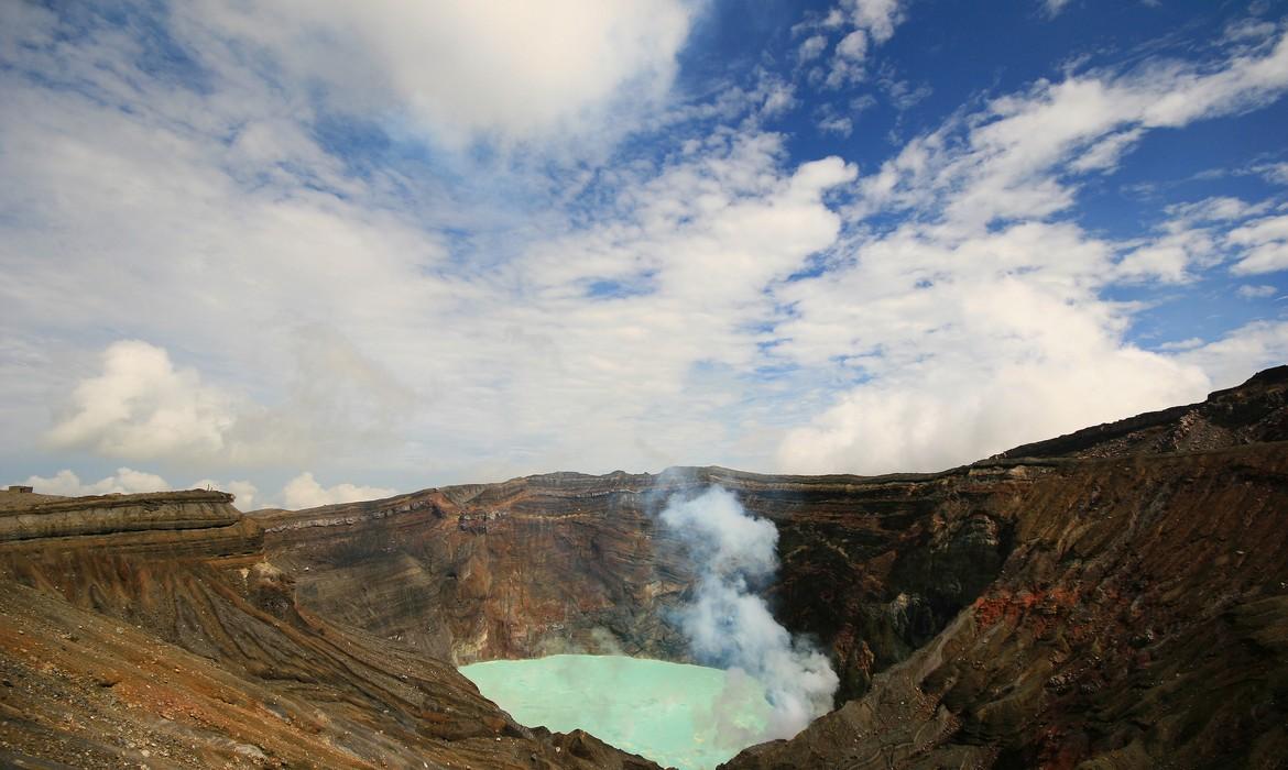 Mount Aso Volcano