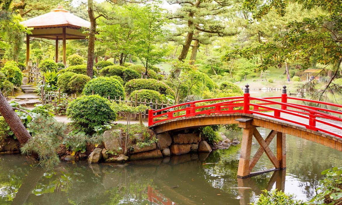 Japanese style garden, Hiroshima