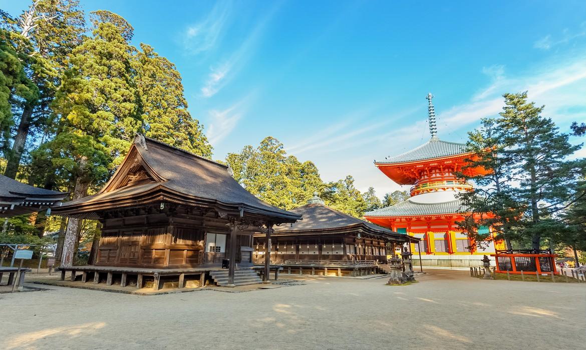 Konpon Daito Pagoda, Mount Koya