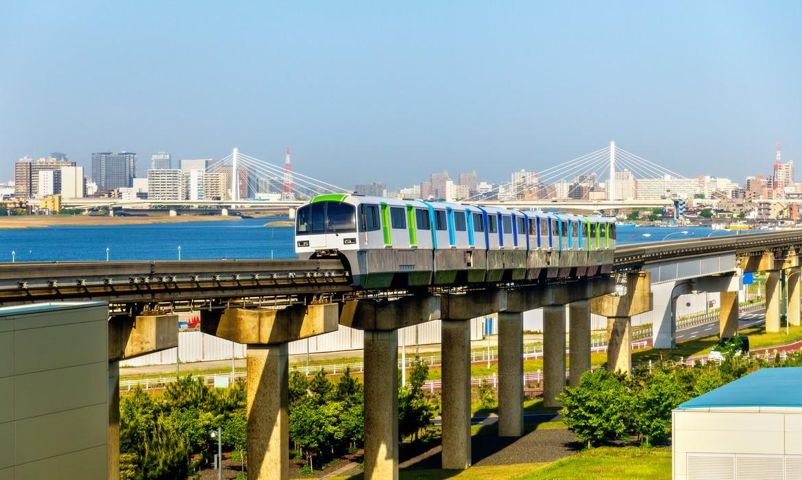 Tokyo Monorail Line, Tokyo