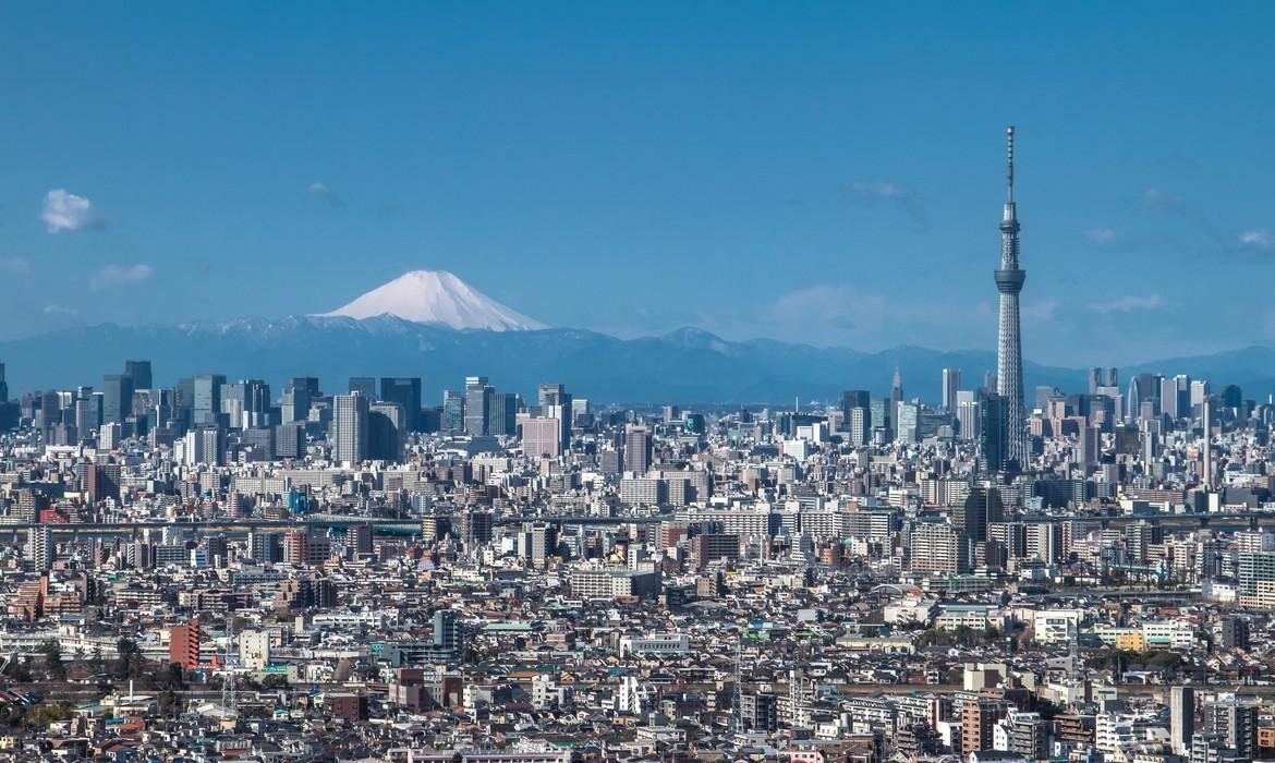 Tokyo Skytree & Mount Fuji