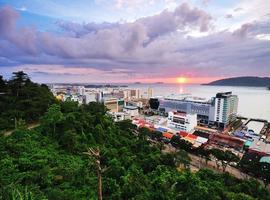 Cityscape at sunset, Kota Kinabalu