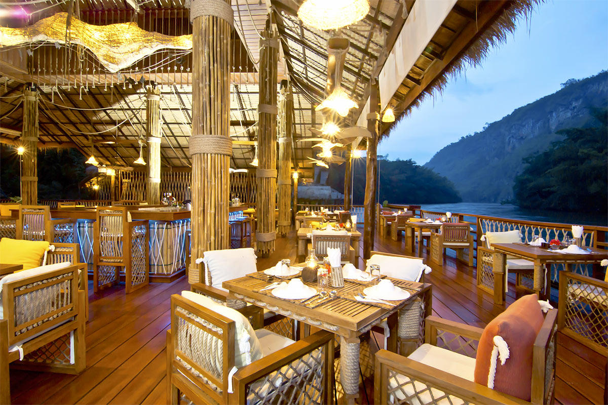 Restaurant, Float House River Kwai