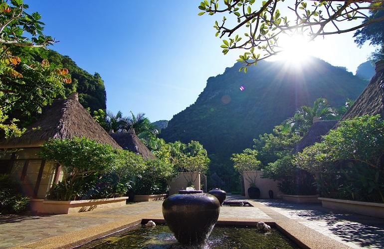 Courtyard, Banjaran Hotsprings Retreat