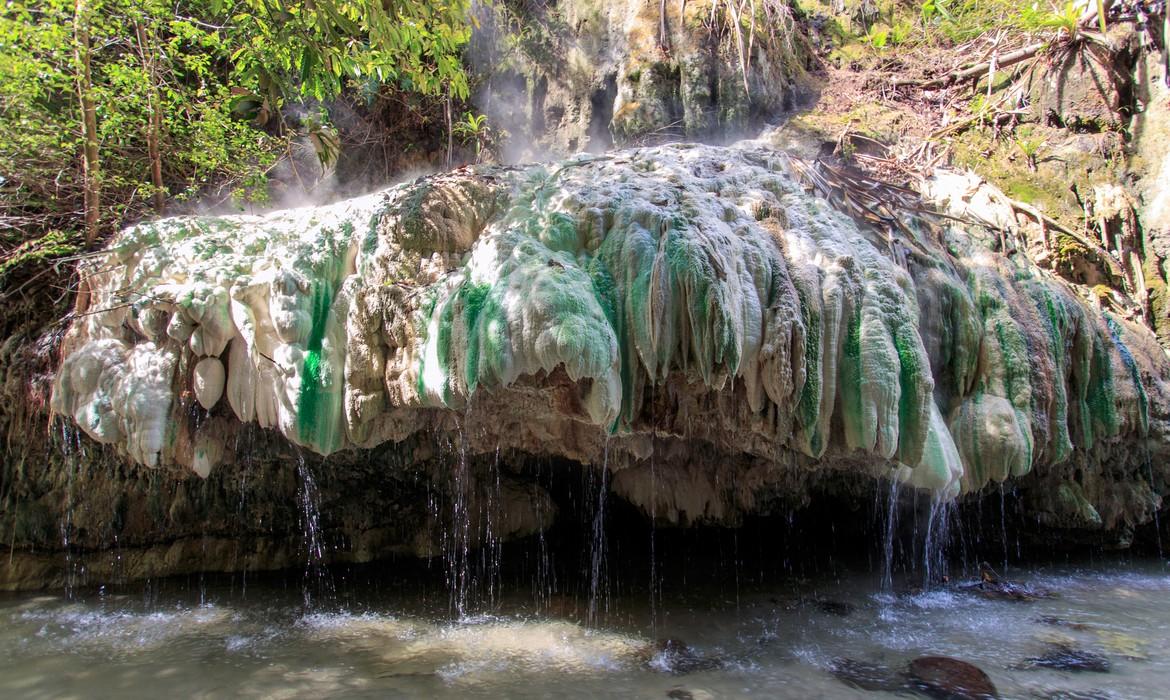 Natural hot spring, Medan