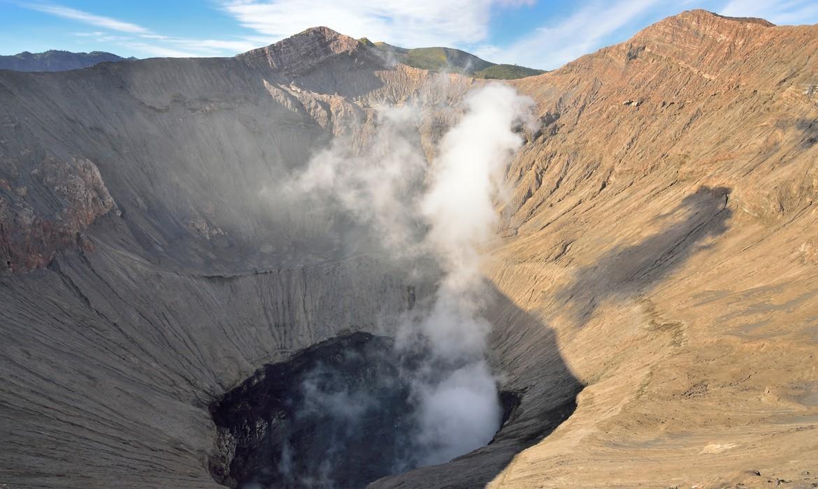 Crater, Mount Bromo