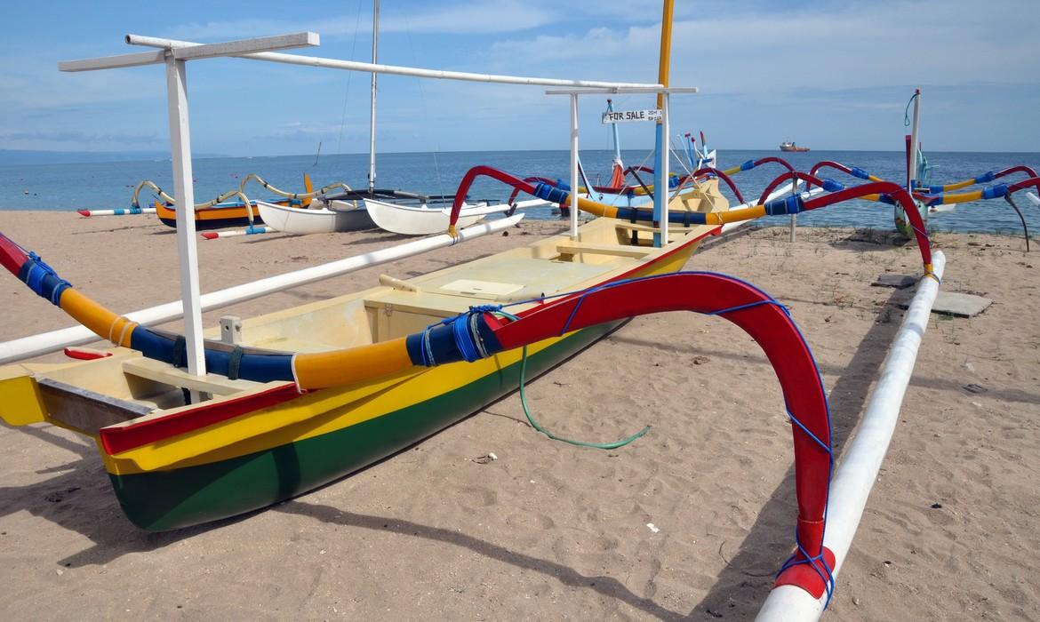 Fishing boats, Sanur