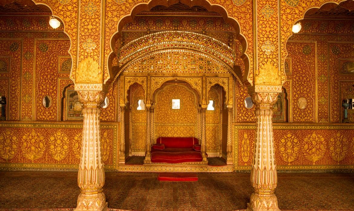 Palace interior, Bikaner