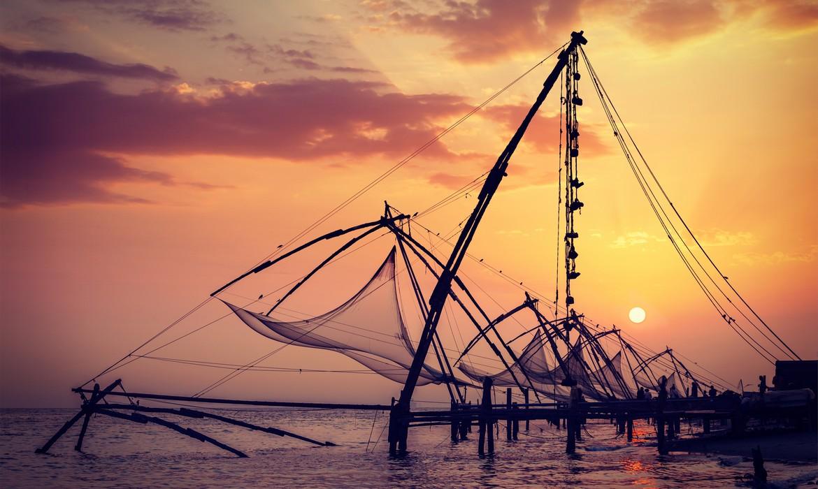 Chinese fishing nets, Cochin